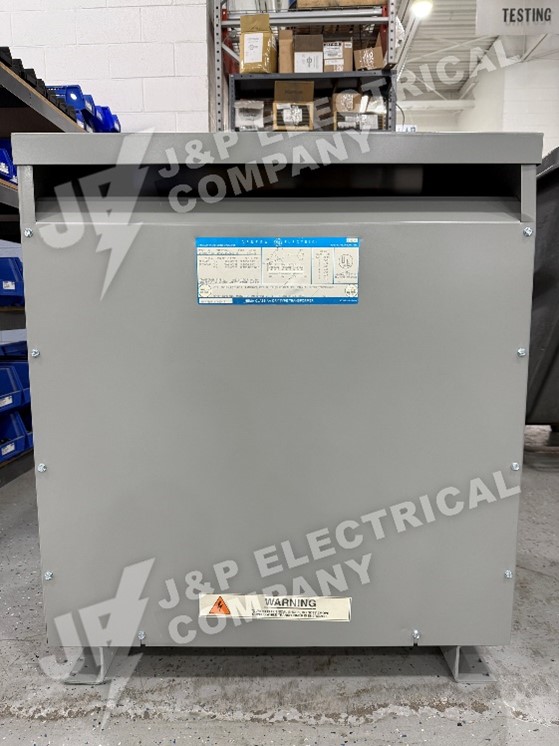 Image of a refurbished transformer completed by J&P Electrical.