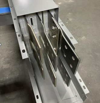 Image of refurbished bus duct, completed by J&P Electrical.